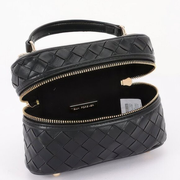 Embossed Vegan Leather Vanity Bag - Picture 4 of 7